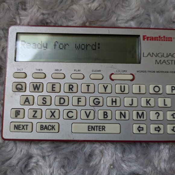 Franklin Digital Electronic Dictionary English Thesaurus LM-2015 USED with case - Picture 3 of 9